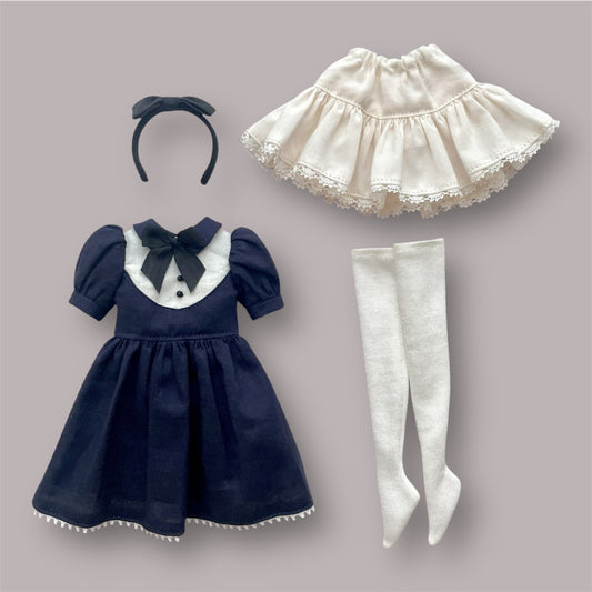 『Nocturne』Op.9 No.2 (A Serene Night) 22cm Doll dress