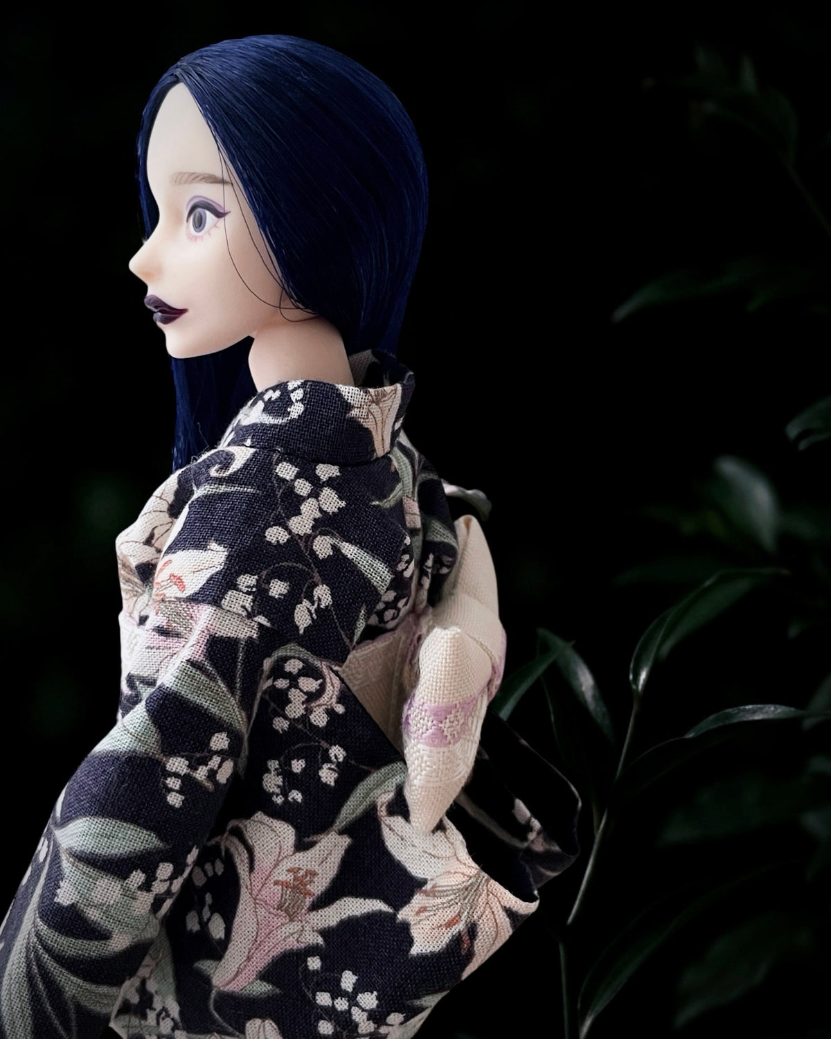 『The Quiet Bloom』(Lily)  22cm Doll dress yukata